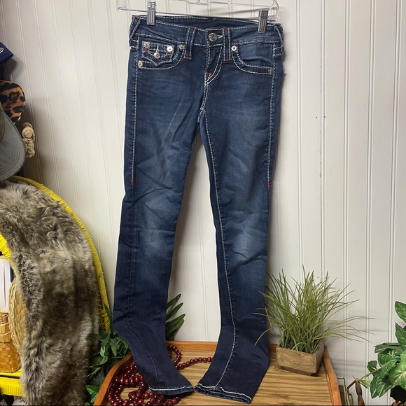 True Religion Legging Jeans Size 24 Womens Blue